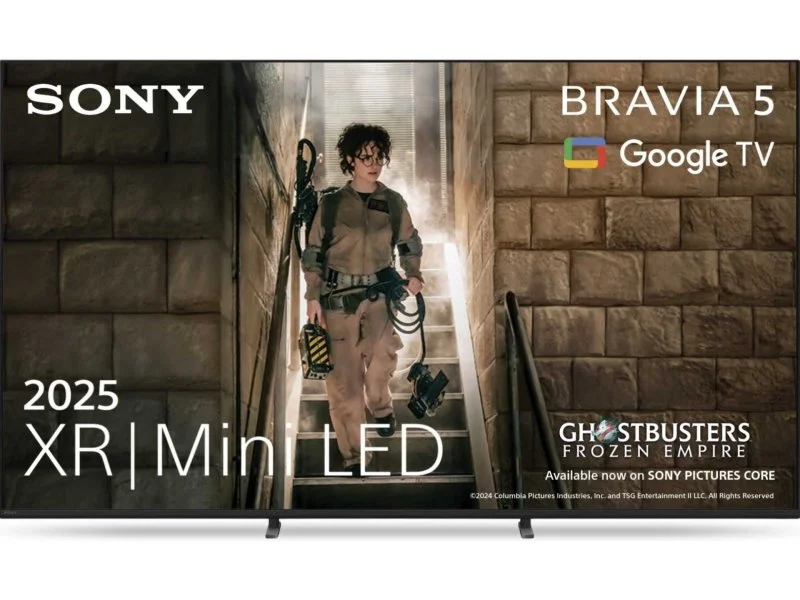 Sony K-65XR55B — фронтальный вид, BRAVIA 5, Google TV, 2025 XR Mini LED